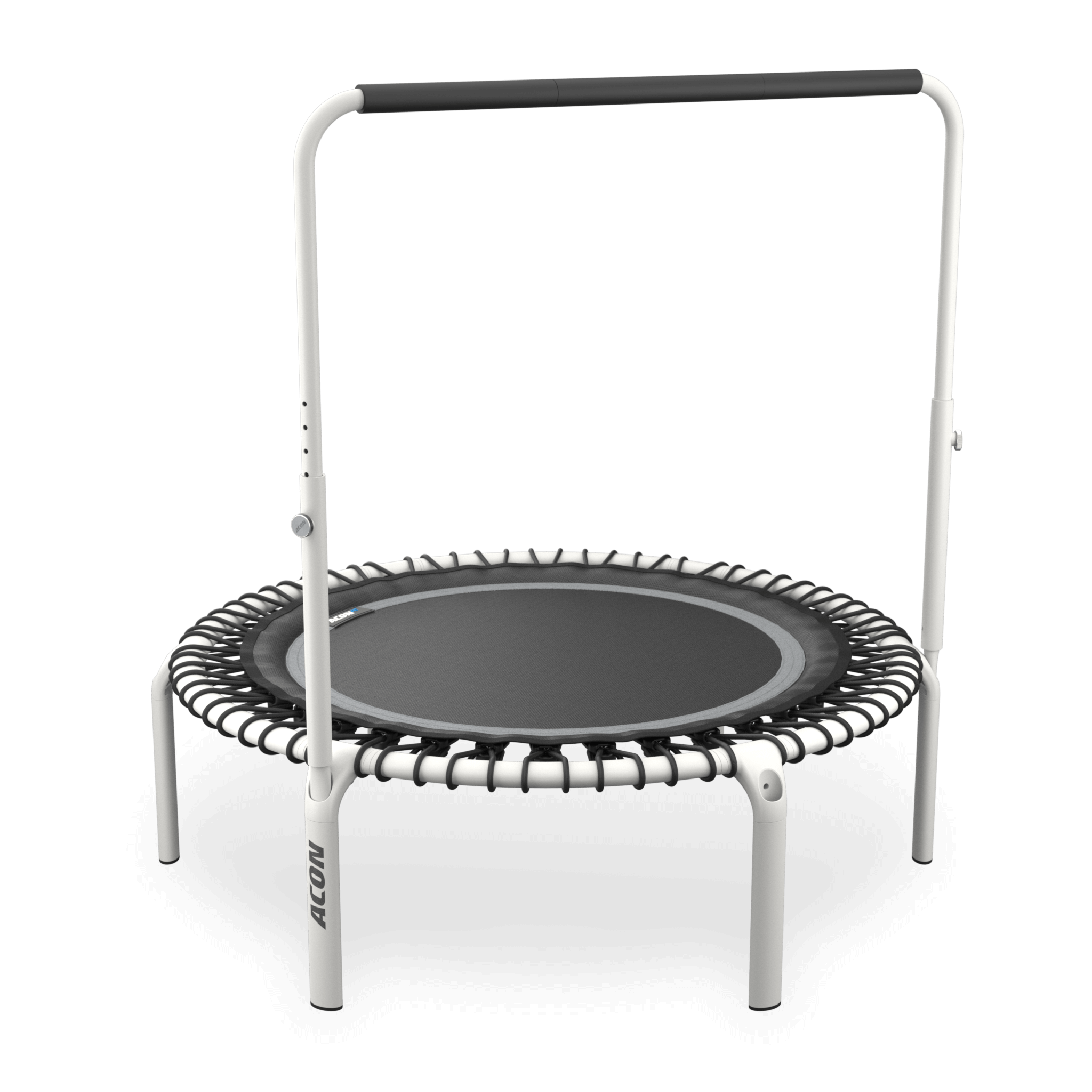 ACON Fit 1,12 m Round Rebounder with Balance Handlebar, white.