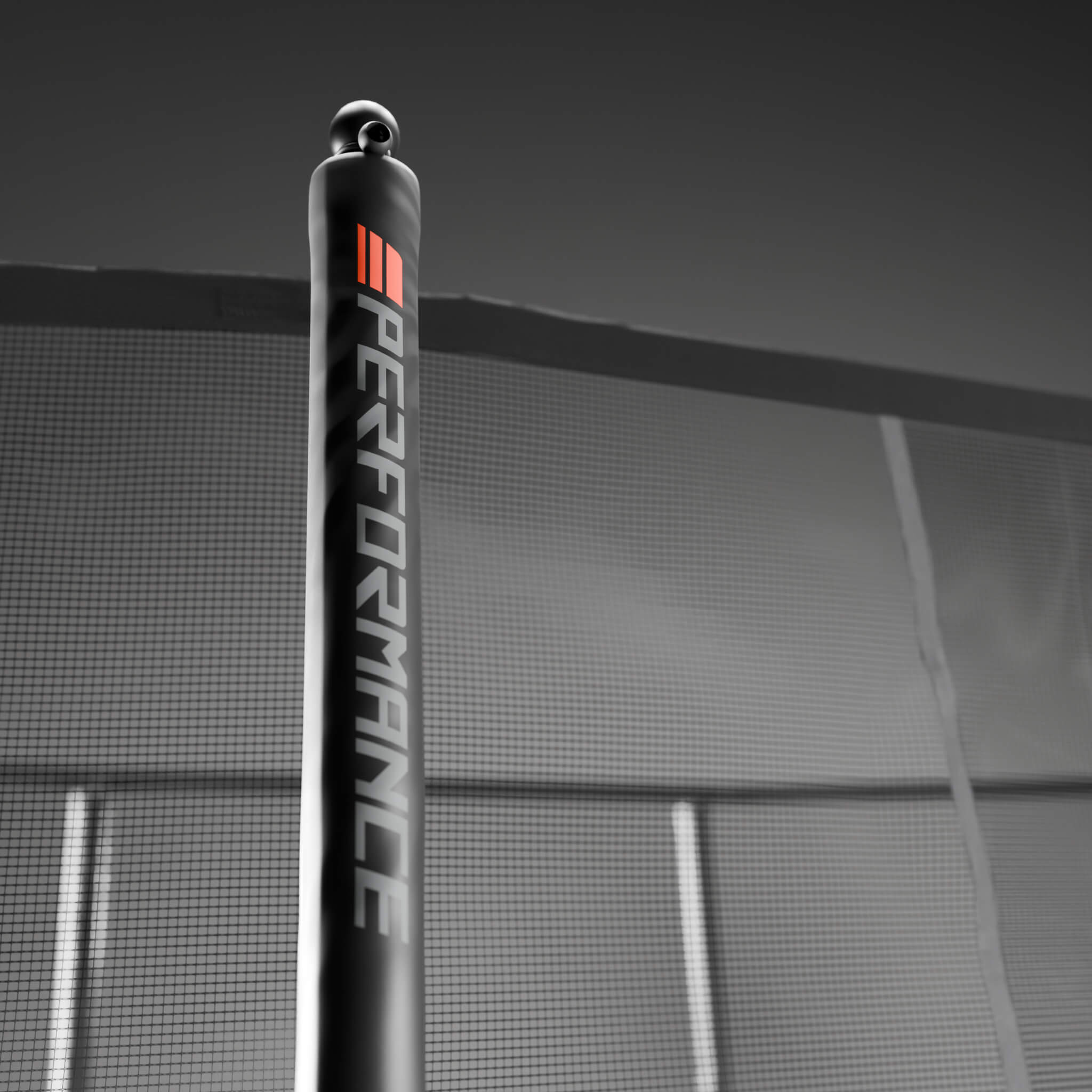 Acon HD PRO trampoline’s enclosure pole sleeve.