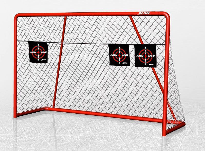 ACON Wave goal with Wave Hockey Targets