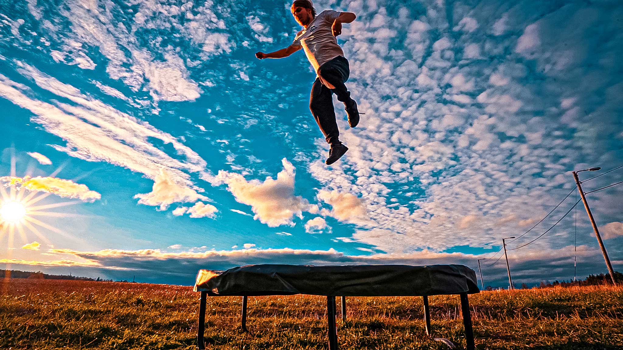 Acon Around the World trampoline jumper