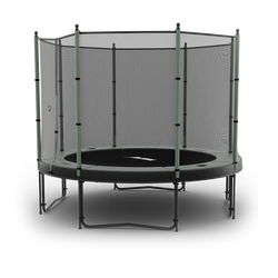 Round Acon 10 foot trampoline with safety net for kids