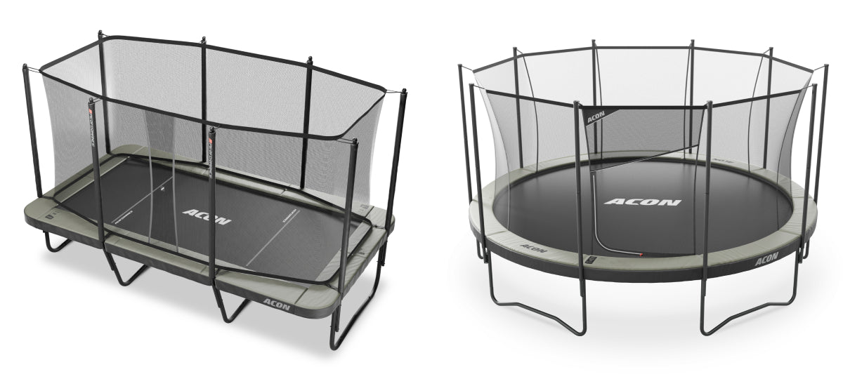 ACON 16HD and 4,6m trampoline