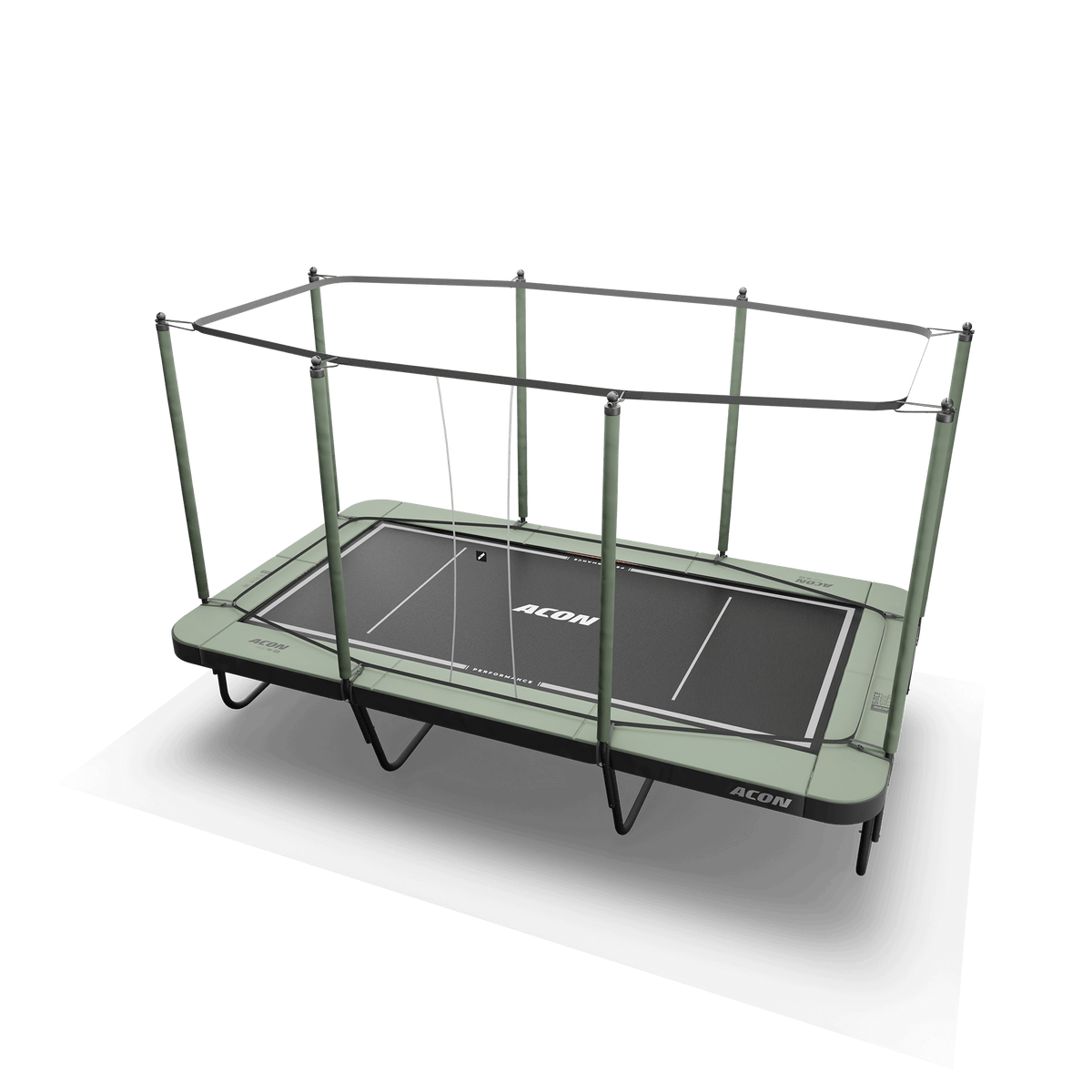 Performance Trampoline Mat installed on Acon 16HD Trampoline