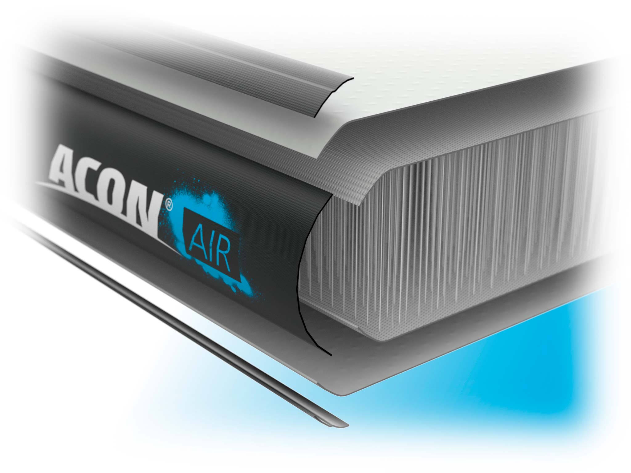 ACON AirBeam for Tricking and Gymnastics 3,0m - Details layers