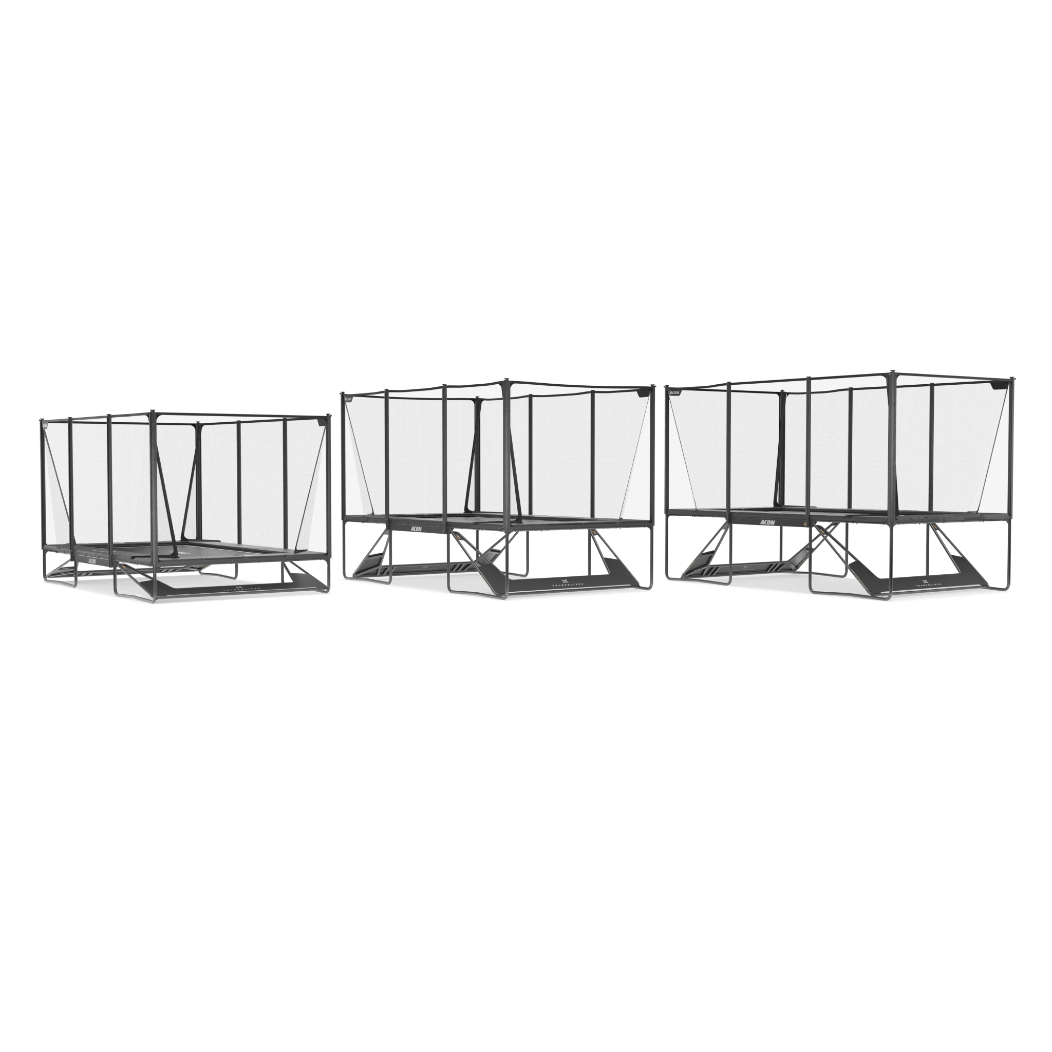 Acon X Custom Height Kit for 17 Rectangular Trampoline | Upgrade Your ...