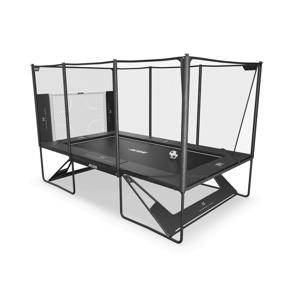 Acon X 17 Trampoline with soccer goal panel