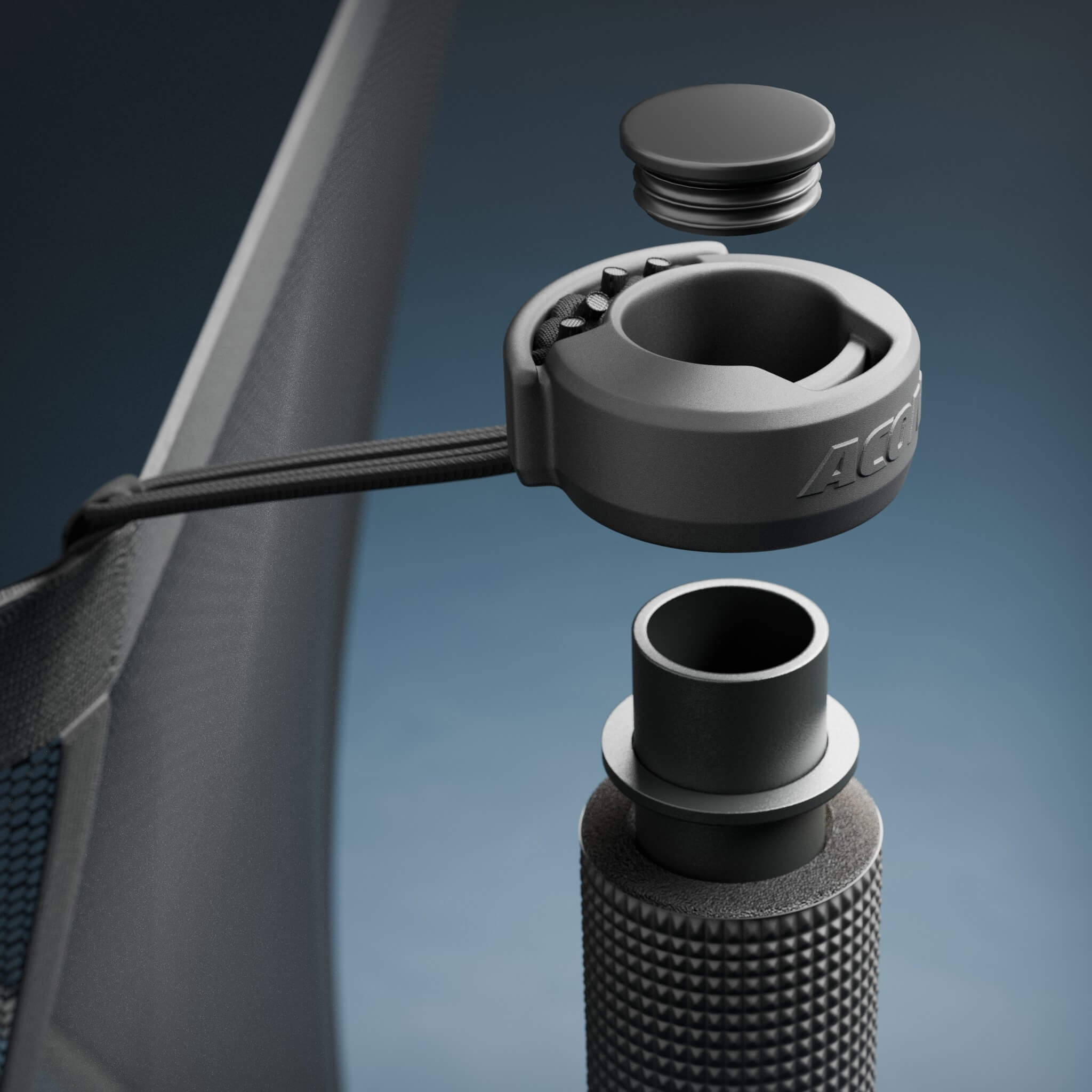 ACON Air 4,3m Round Trampoline with Safety Net and Ladder (5)