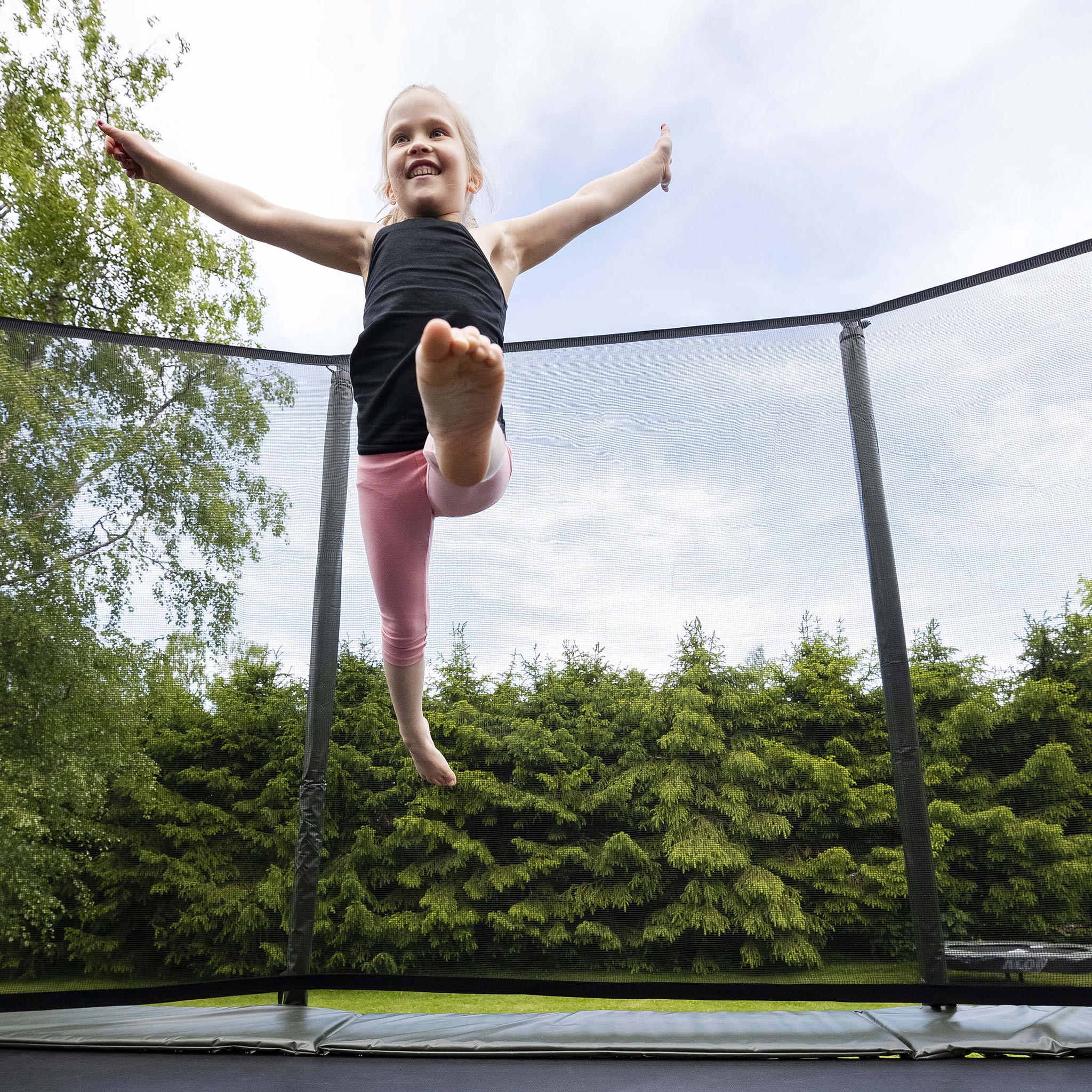 ACON 13 HD Rectangular Trampoline with Net and Ladder – Acon EU