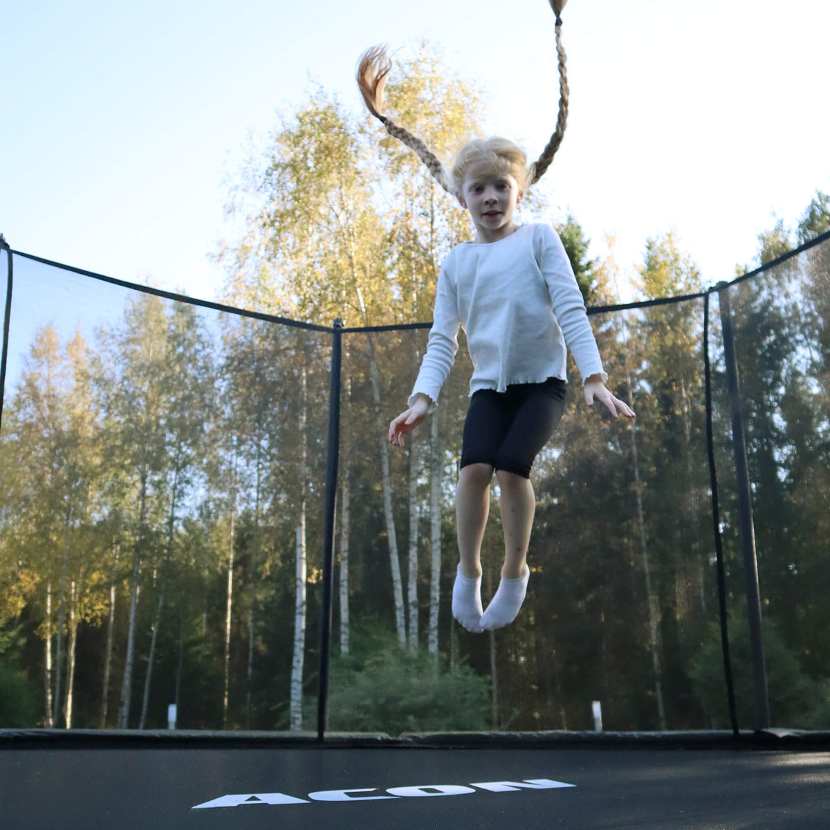 ACON Air 4,3m Round Trampoline with Safety Net and Ladder (3)