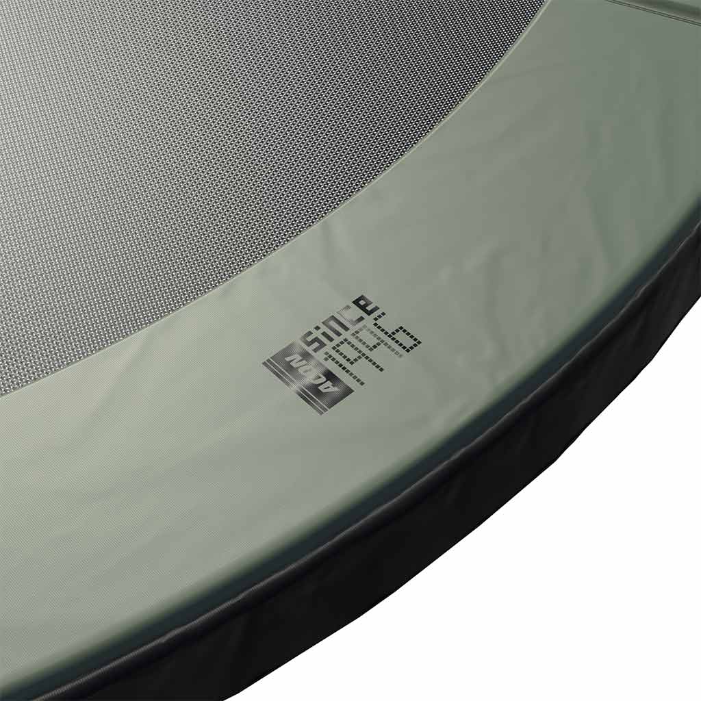 Round Acon 3,0m Trampoline safety pad detail since 1996.