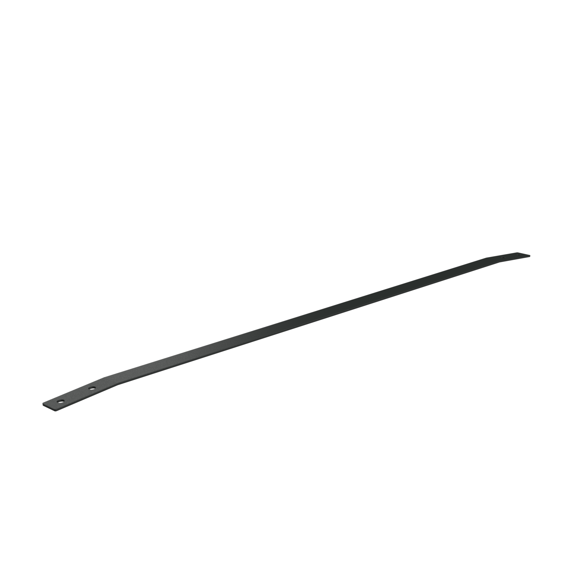 Steel plate for mid leg for ACON 16 HD Trampoline on a white bakcground