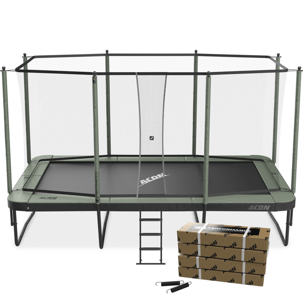 ACON Air 16 Sport HD Performance Rectangular Trampoline with and L – Acon EU